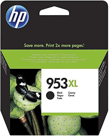 HP 953XL cartouche d'encre noir grande capacité authentique - Consommables