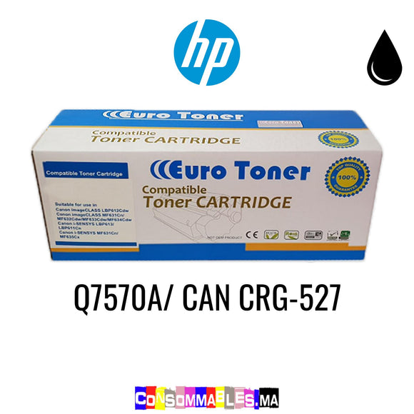 HP Q7570A/ CAN CRG-527 Noir