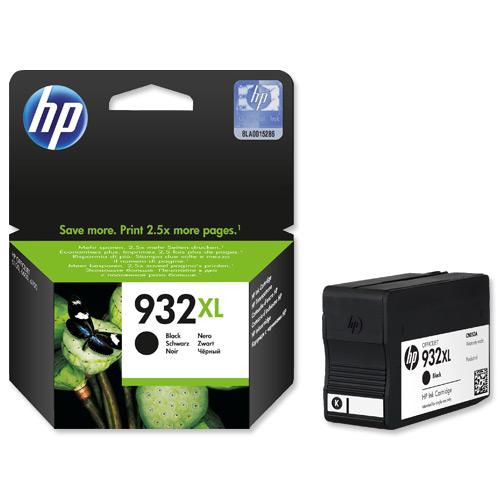 HP 932XL Noir - Cartouche d'encre grande capacité HP d'origine - Consommables