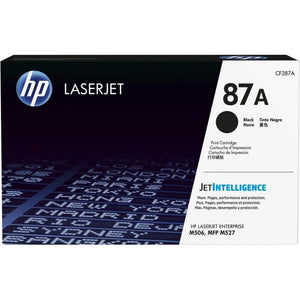 HP 87A Noir (CF287A) - Toner HP LaserJet d'origine - Consommables