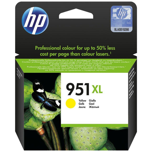 HP 951XL Yellow - Cartouche d'encre grande capacité HP d'origine - Consommables