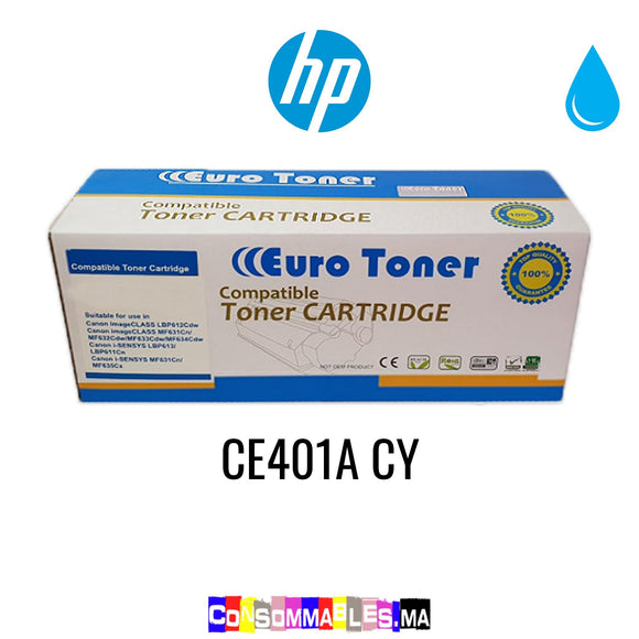 HP CE401A CY Cyan