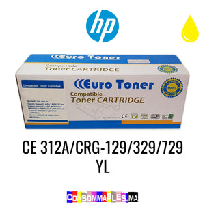 HP CE 312A/CRG-129/329/729 YL Jaune