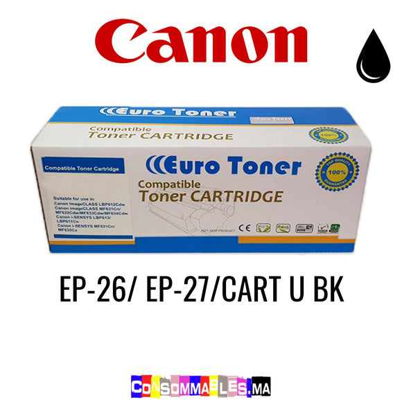 Canon EP-26/ EP-27/CART U BK Noir