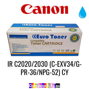 Canon IR C2020/2030 (C-EXV34/GPR-36/NPG-52) CY Cyan
