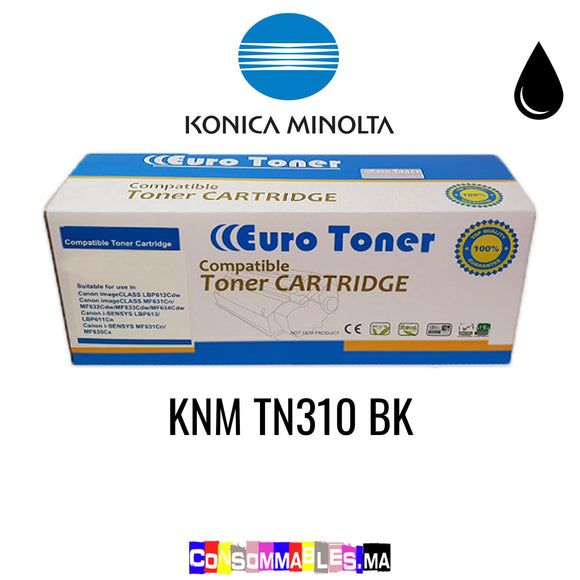 Konica Minolta KNM TN310 BK Noir