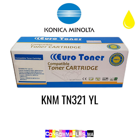 Konica Minolta KNM TN321 YL Jaune