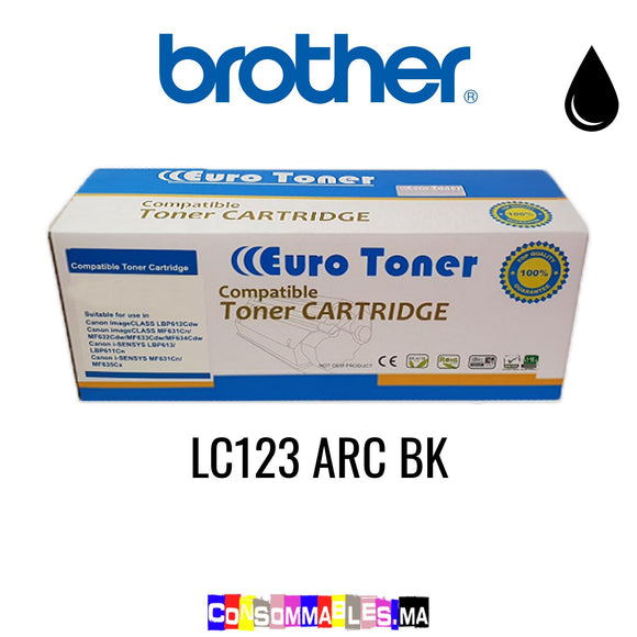 Brother LC123 ARC BK Noir