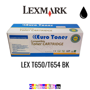 Lexmark LEX T650/T654 BK Noir