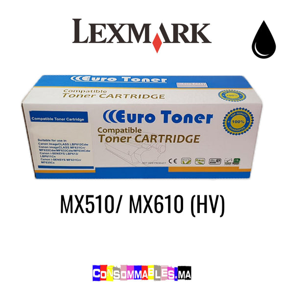 Lexmark MX510/ MX610 (HV) Noir