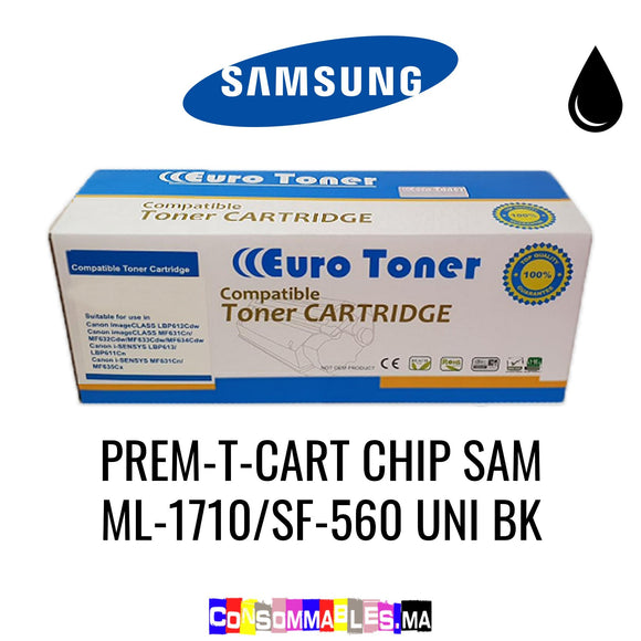 Samsung PREM-T-CART CHIP SAM ML-1710/SF-560 UNI BK Noir