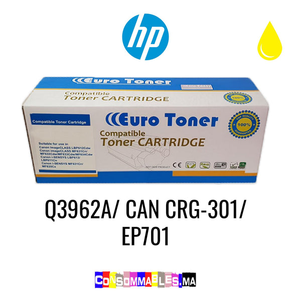 HP Q3962A/ CAN CRG-301/ EP701 Jaune