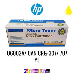 HP Q6002A/ CAN CRG-307/ 707 YL Jaune
