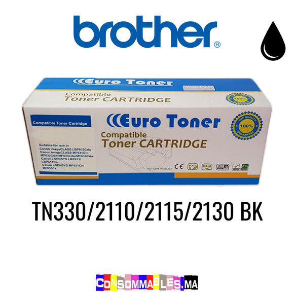 Brother TN330/2110/2115/2130 BK Noir