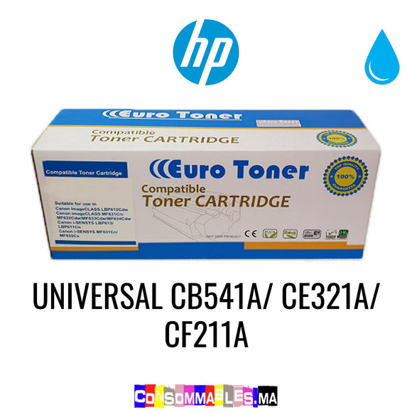 HP Universal CB541A/ CE321A/ CF211A Cyan