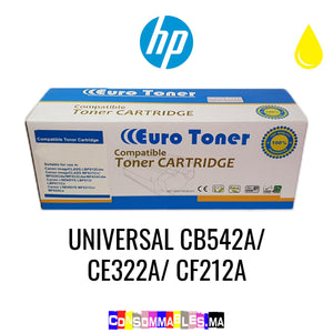 HP Universal CB542A/ CE322A/ CF212A Jaune