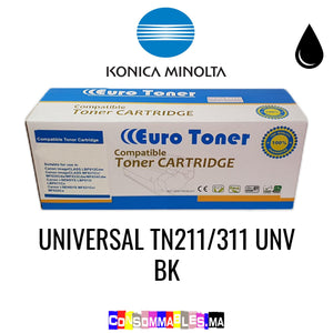 Konica Minolta Universal TN211/311 UNV BK Noir