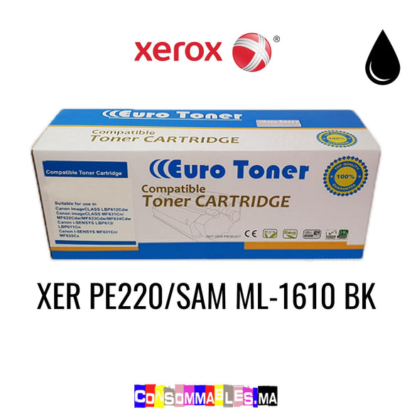 XEROX PE220/SAM ML-1610 BK Noir