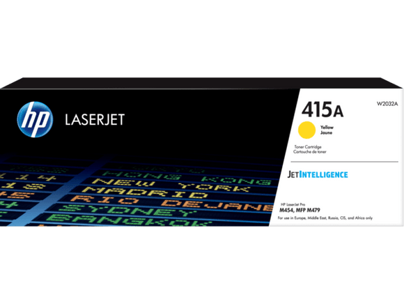 TONER ORIGINAL HP 415A LASERJET YELLOW - Consommables