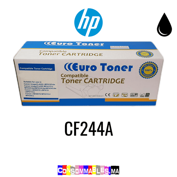 HP CF244A Noir - Consommables