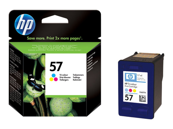 HP 57 3 couleurs - Cartouche d'encre HP d'origine - Consommables