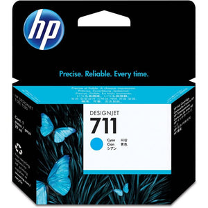 HP 711 Cyan - Cartouche d'encre HP d'origine - Consommables