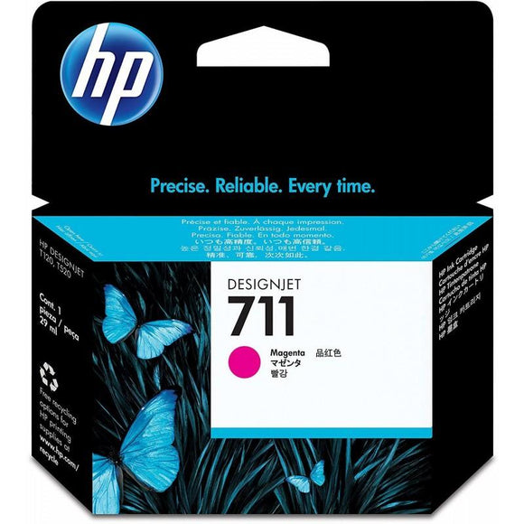 HP 711 Magenta - Cartouche d'encre HP d'origine - Consommables