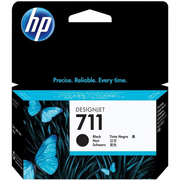 HP 711 Noir - Cartouche d'encre HP d'origine - Consommables