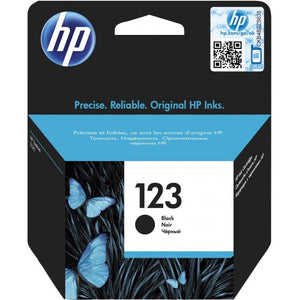 HP 123 Noir - Cartouche d'encre HP d'origine - Consommables