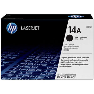 HP 14A Noir (CF214A) - Toner HP LaserJet d'origine - Consommables