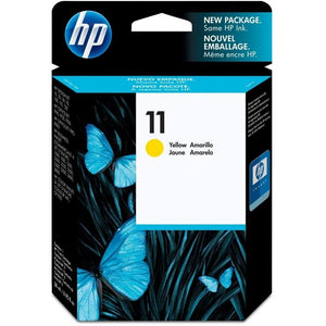 HP 11 Jaune - Cartouche d'encre HP d'origine - Consommables