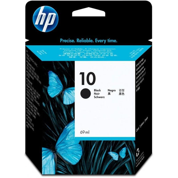 HP 10 Noir - Cartouche d'encre HP d'origine - Consommables