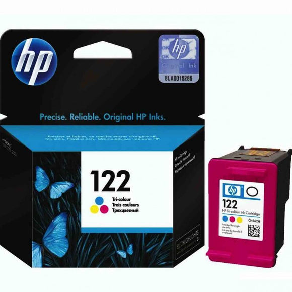HP 122 trois couleurs - Cartouche d'encre HP d'origine - Consommables
