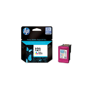 HP 121 trois couleurs - Cartouche d'encre HP d'origine - Consommables
