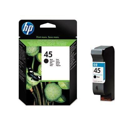HP 45 Noir - Cartouche d'encre grande capacité HP d'origine - Consommables