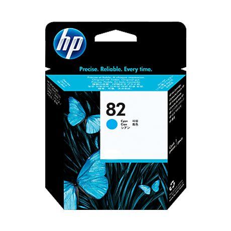 HP 82 Cyan - Cartouche d'encre HP d'origine - Consommables