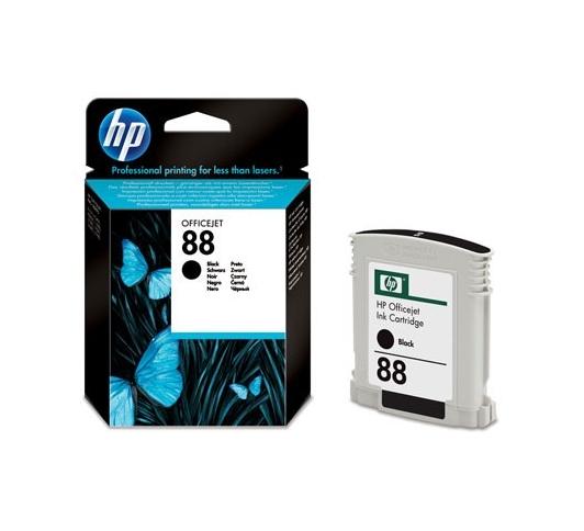 HP 88 Noir - Cartouche d'encre HP d'origine - Consommables